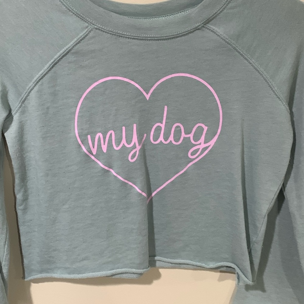 Cropped sweatshirt